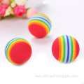 Wholesale Rainbow Color EVA Cat Ball
